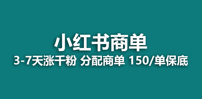 蓝海项目2023最强蓝海项目，小红书商单项目，没有之一！