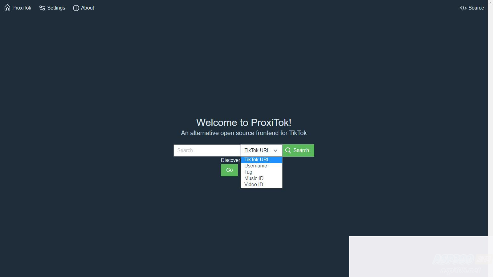 支持国内直连国际版抖音TikTok的简易程序 ProxiTok