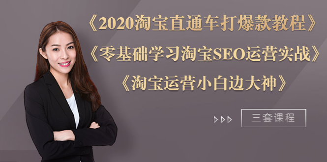 **淘宝直通车与SEO：小白如何快速成长为淘宝运营大神**