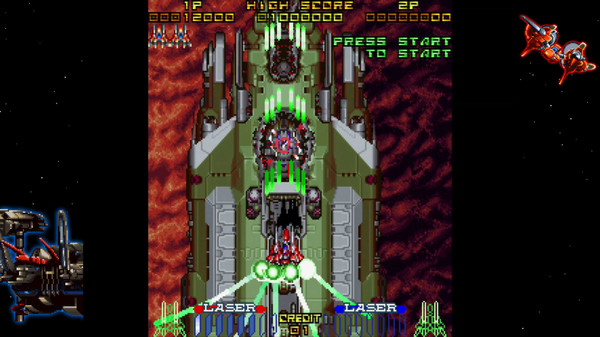 雷射战机复刻版/Layer Section? & Galactic Attack? S-Tribute 10