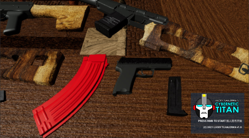 控制论泰坦/Lucky Tlhalerwa\\’s Cybernetic Titan