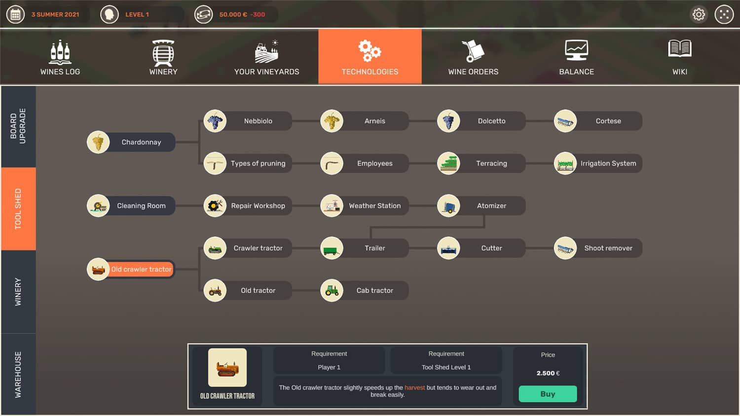酿造物语/百日:酿酒模拟器/Hundred Days – Winemaking Simulator